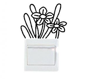 Vinilo decorativo planta