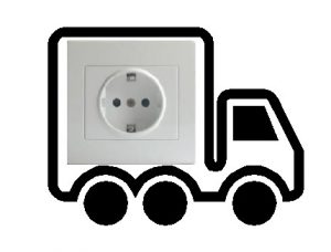 Vinilo decorativo pegatina pared interruptor, cristal, puerta, coche