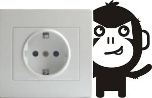 Vinilo decorativo pegatina pared interruptor, cristal, puerta, coche -mono