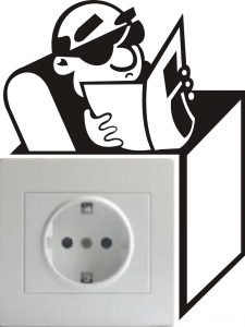 Vinilo decorativo pegatina pared interruptor, cristal, puerta, coche - paisano