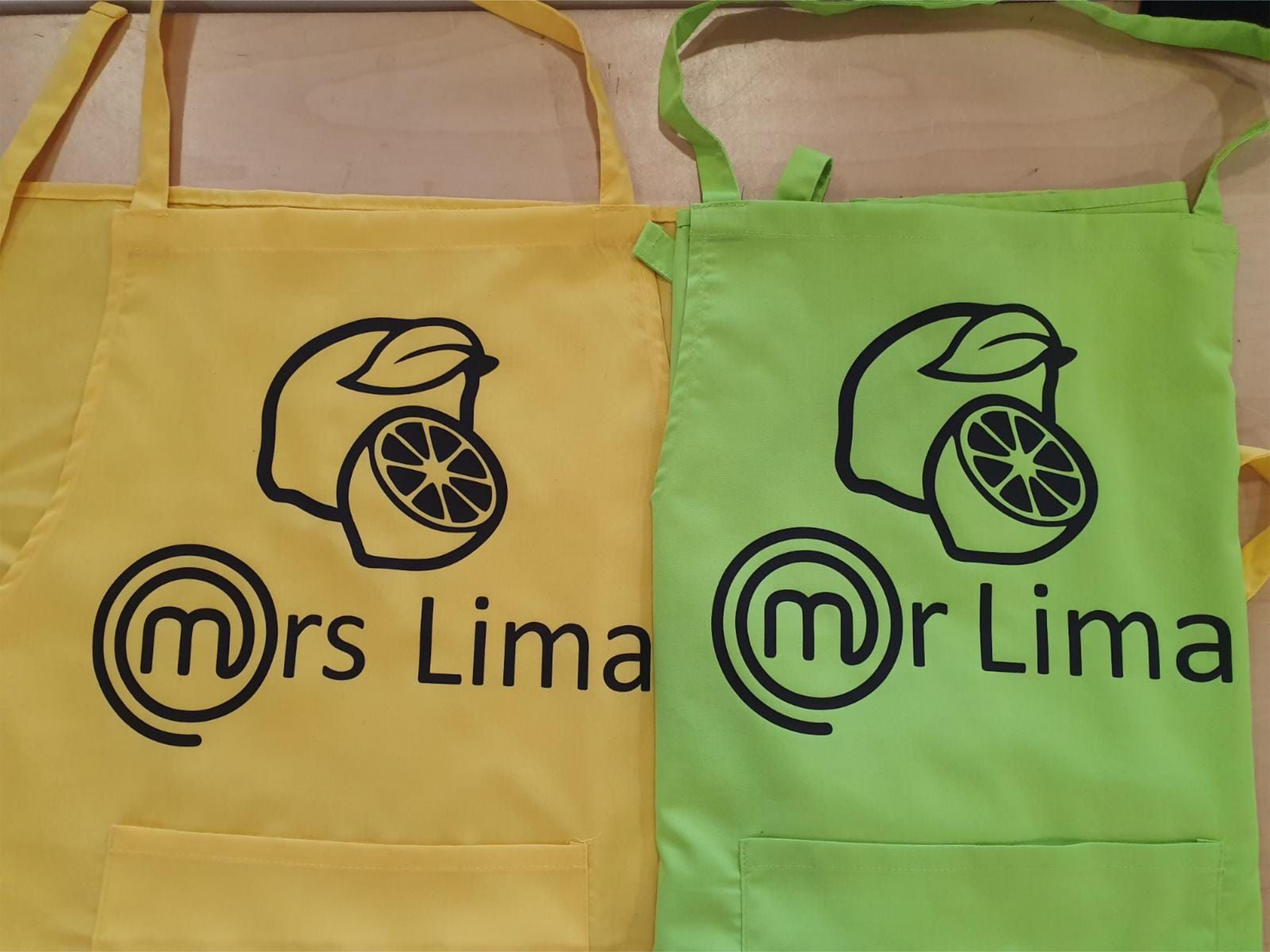 Delantal Personalizado tela algodón y poliéster varios colores Ref: 4746 - Imagen 3