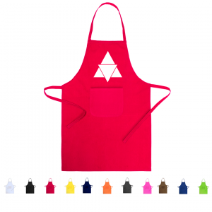 Delantal tela algodón y poliéster varios colores Ref: 4746