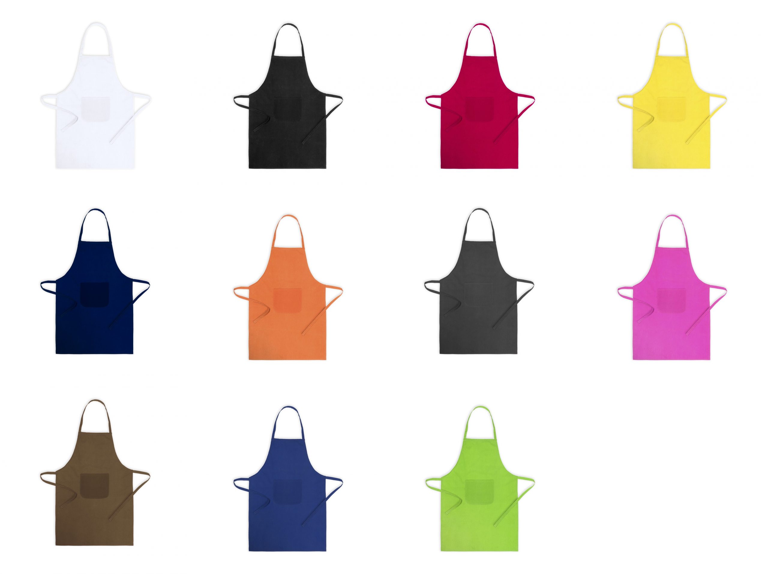 Delantal Personalizado tela algodón y poliéster varios colores Ref: 4746 - Imagen 2