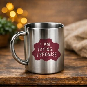 TAZA ACERO PERSONALIZADA