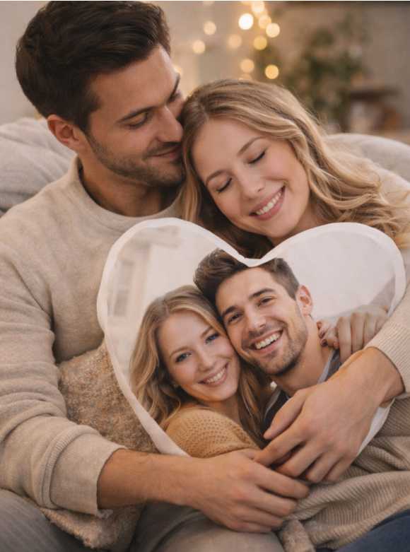 Cojin corazón personalizado - Imagen 5