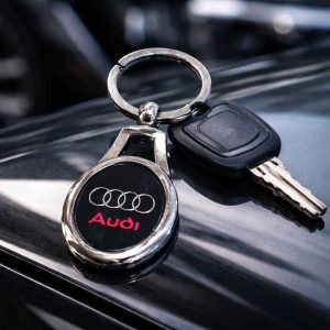 Llavero metálico personalizado (ovalado)