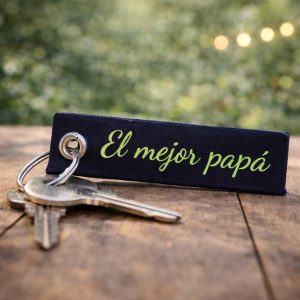 Llavero de tela personalizado