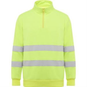 Sudadera de media cremallera Roly SPICA 9314