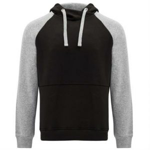 Sudadera bicolor unisex