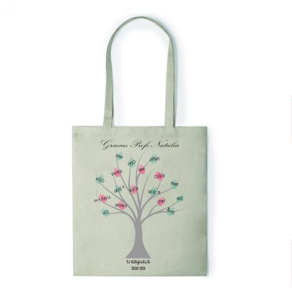 Bolsa de tela para profe, ref:14