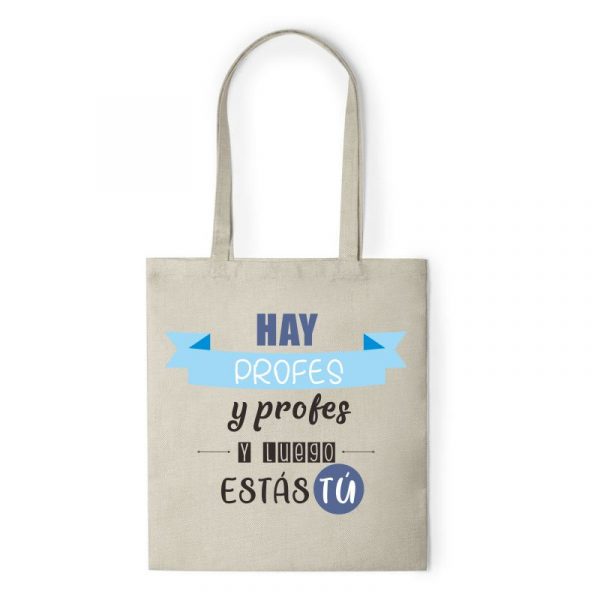 Bolsa de tela para profe, ref:45