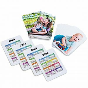 Calendario bolsillo personalizado, lote 20ud