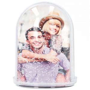 Bola de nieve con foto tamaño XXL