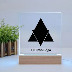 Lámpara LED de Metacrilato, personalizada