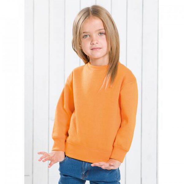 Sudadera unisex sin capucha, para bebés y niños