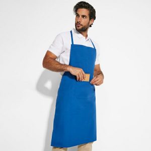 Delantal largo de popelín Unisex Roly DUCASSE 9129