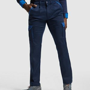 Pantalón largo en colores combinados Roly 8408