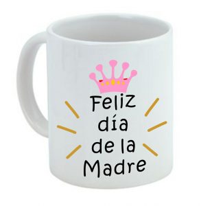 Taza de cerámica regalo para mamá, feliz día de la madre