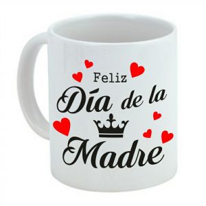 Taza de cerámica regalo para mamá, feliz día de la madre