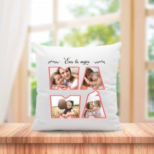 Cojín para mamá, regalo día de la madre