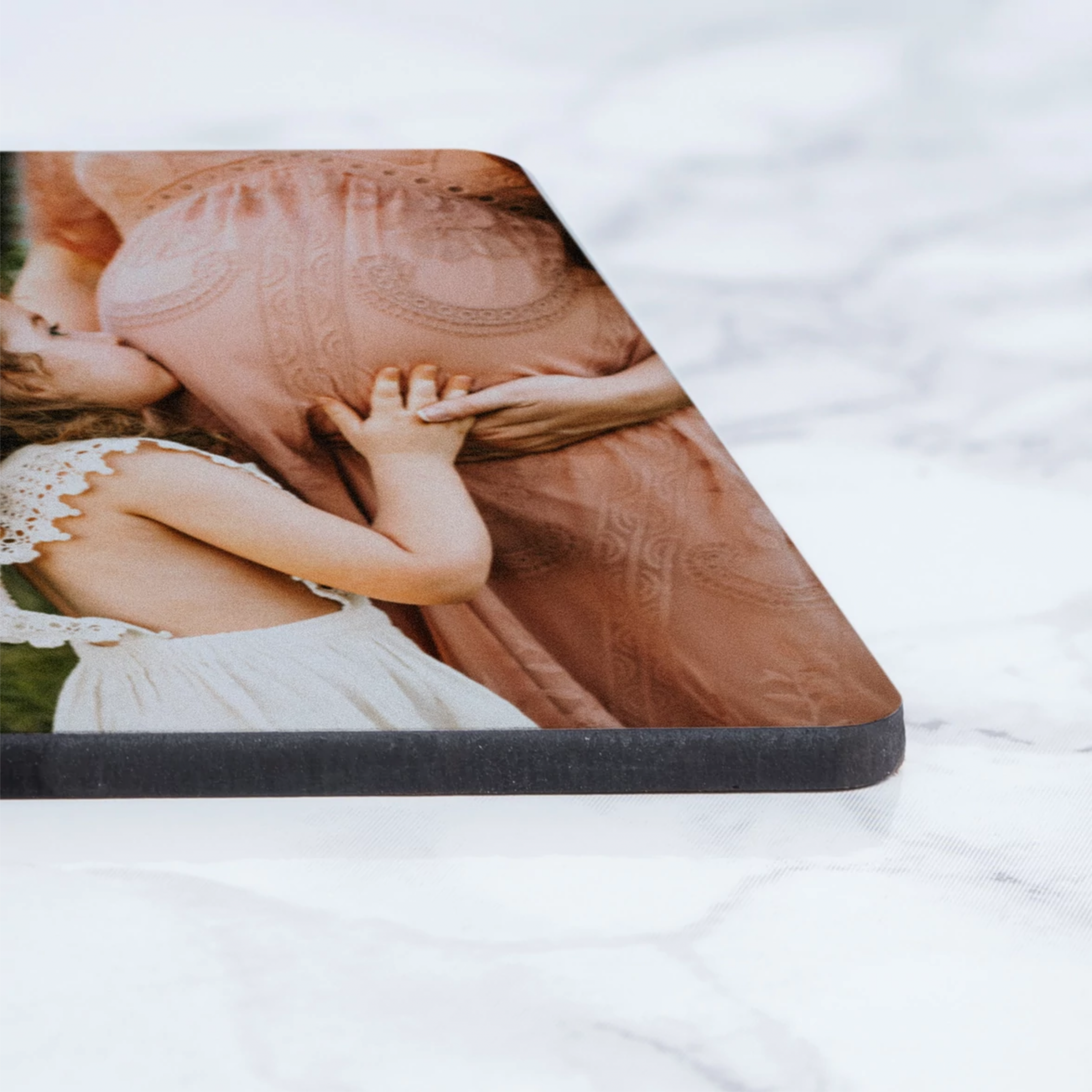 Posavasos de madera cuadrado, San Valentín, i love you - Imagen 2