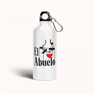 Botella cantimplora de aluminio para abuelo, EL abuelo