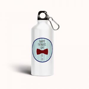 Botella cantimplora de aluminio para papá, happy father's day 01
