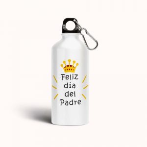 Botella cantimplora de aluminio para papá, feliz día del padre 01