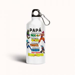 Botella cantimplora de aluminio para papá, anime