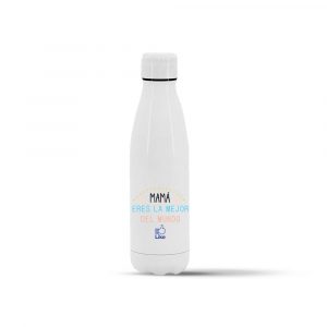 Botella termo de acero inoxidable regalo para mamá, la mejor del mundo