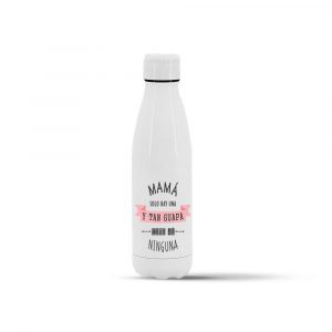 Botella termo de acero inoxidable regalo para mamá, tan guapa como tú ninguna