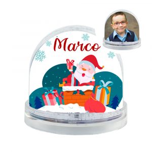 Bola de nieve, Papá Noel