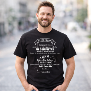 Camiseta, a mi marido...