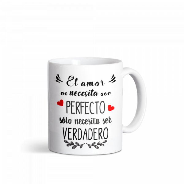 Taza de cerámica San Valentín, amor verdadero