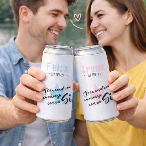 Pack Dos Vasos Térmicos Personalizados, empieza con un Sí