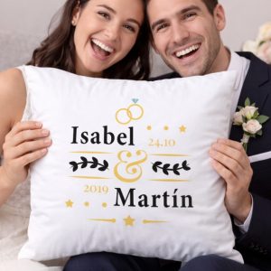 Cojín, Aniversario personalizable