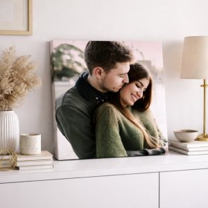 Lienzo cuadrado, foto personalizable