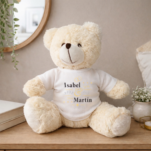 Osito personalizado, aniversario