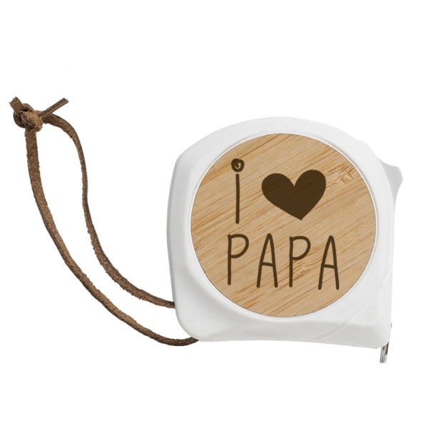 Flexómetro, metro, Día del padre, i love papá