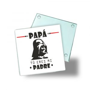 Posavasos de cristal para papá, tú eres mi padre