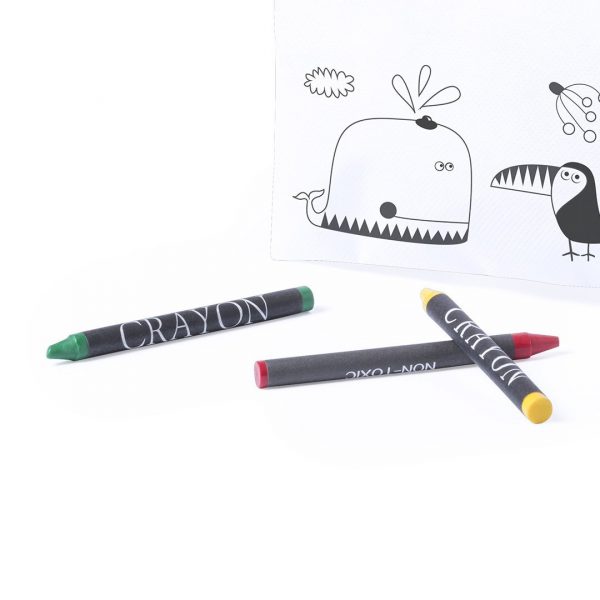Estuche de tela con pintura para colorear - Imagen 3