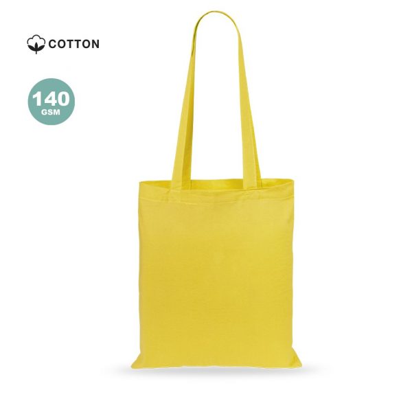 Bolsa tela algodón 140g colores