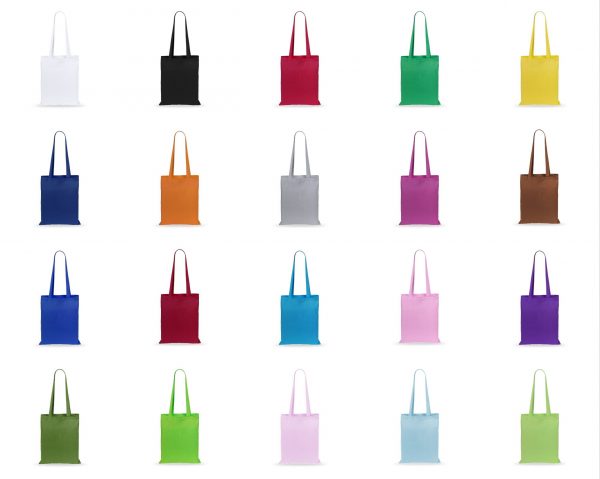 Bolsa tela algodón 140g colores - Imagen 3