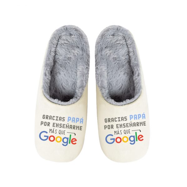 Pantuflas / Zapatillas de casa, día del padre, más que google