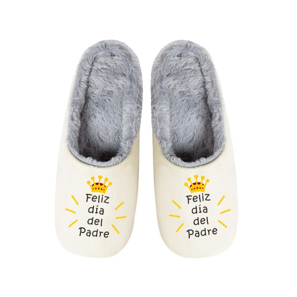 Pantuflas / Zapatillas de casa, día del padre, Feliz día del padre