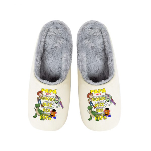Pantuflas / Zapatillas de casa, día del padre, papá Buzz y Woody