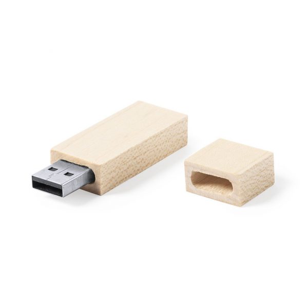 Memoria USB Pendrive de madera 16GB, Ref: 1307 - Imagen 2