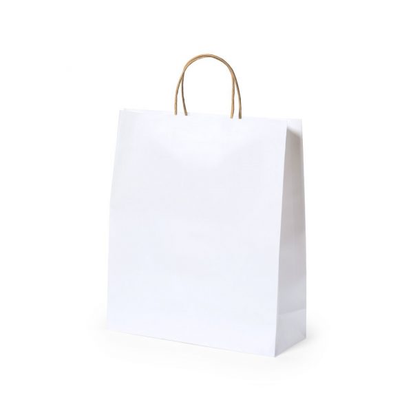 Bolsa papel blanco 32x40cm