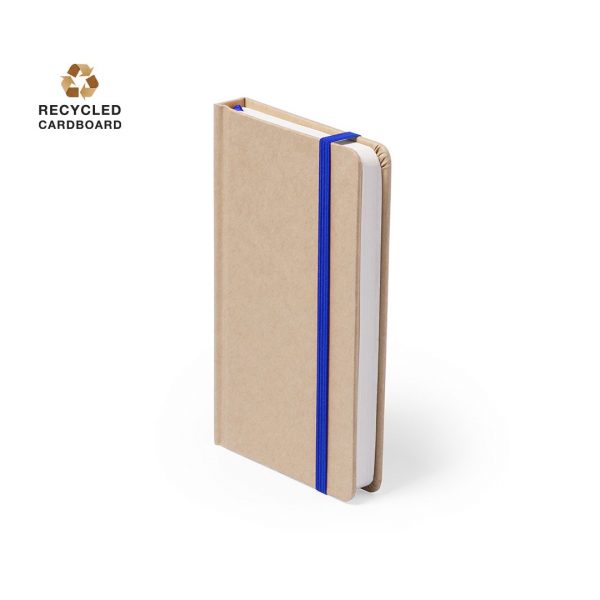 Libreta bloc notas tamaño A5, tapa dura color cartón kraft, Ref.: 5302