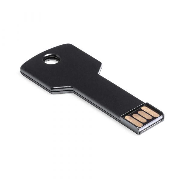 Memoria USB Pendrive metalico llavero varios colores 16GB, ref.:5846 - Imagen 2